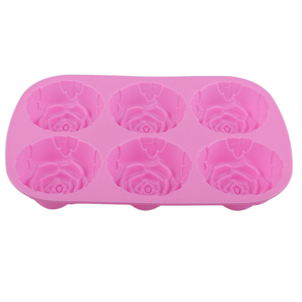 Wedding Flower Rose Silicone Mould Fondant Cake Topper  Mold Tool