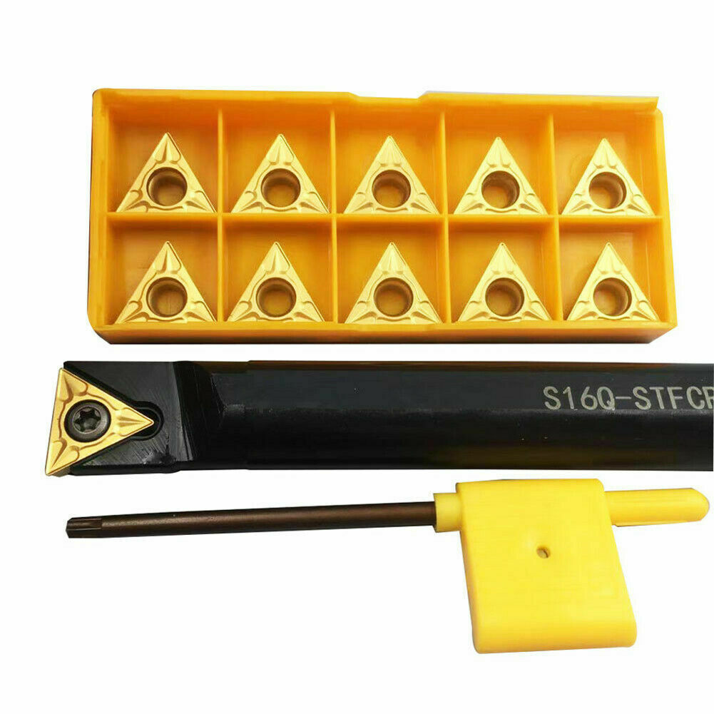 91° S16Q-STFCR16 16mm Lathe Internal Turning Tool Holder  + TCMT16T304 Insert