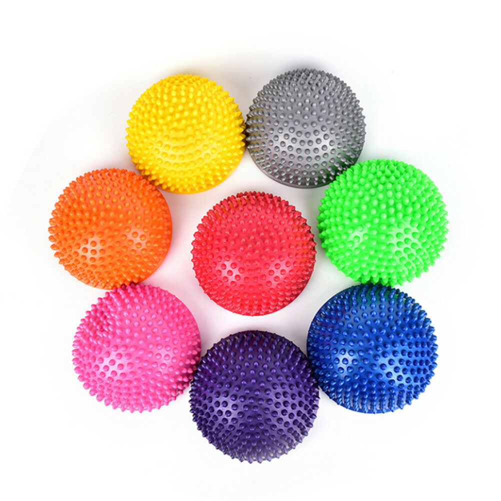 2Pcs Hemispheres Stepping Stone Massage Ball Kids Sensory Balance Training To Tt