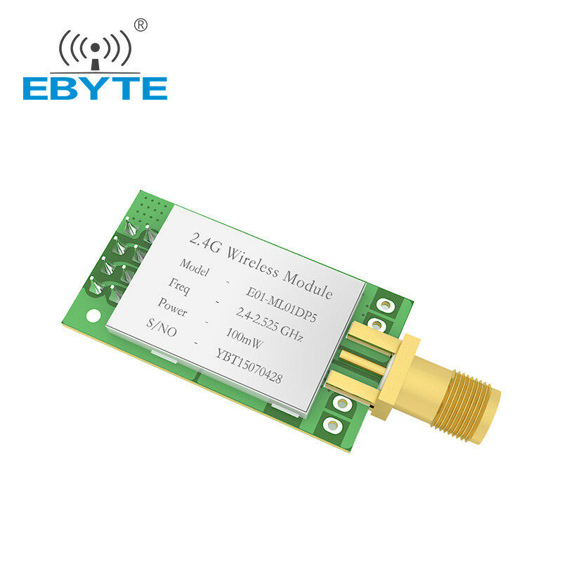 nRF24L01P E01-ML01DP5 2.4GHz nRF24L01 PA LNA RF Wireless Transceiver RF Module