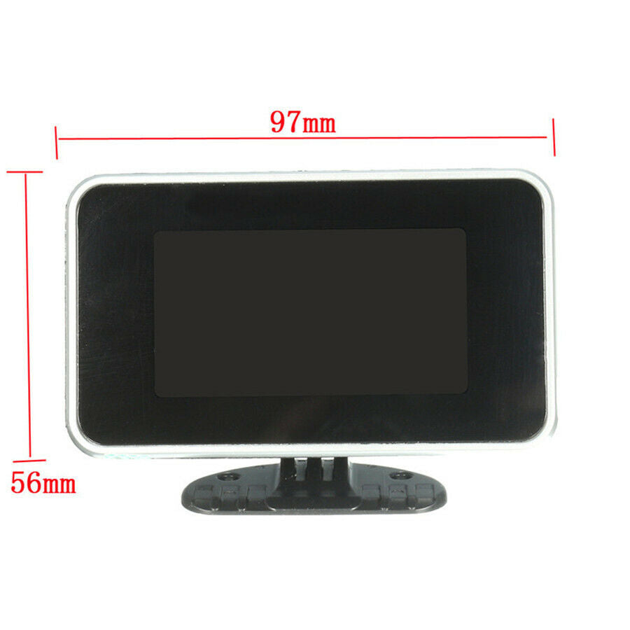 Integrated Voltmeter /Oil Pressure/Fuel/Water Temp Gauges Flashing Alarm 12-24v