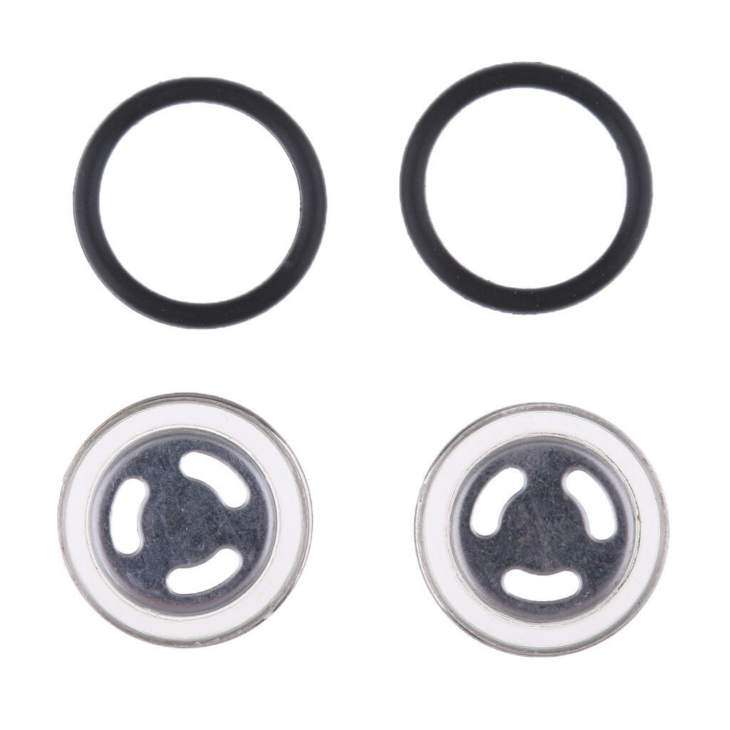 18mm Motorcycle Brake Master Cylinder Reservoir Sight Mirror Rubber Gasket