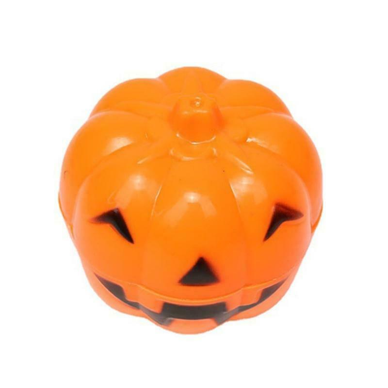 8 Pcs Pumpkin Candy Bowl Holder Plastic Lightweight Buckets for Halloween Party