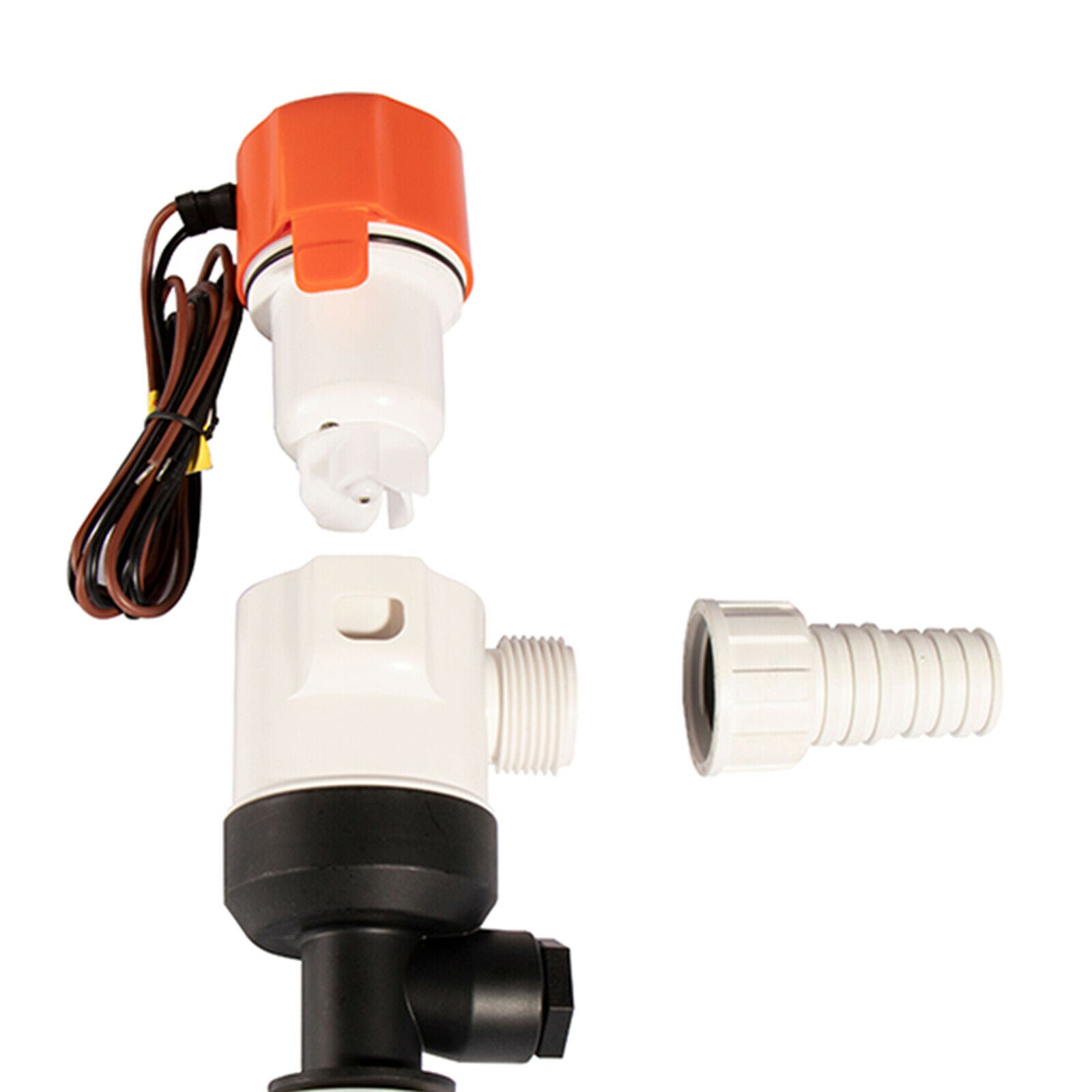 Boat Livewell Aerator Pump STC Straight Rotatable base Compact Professional