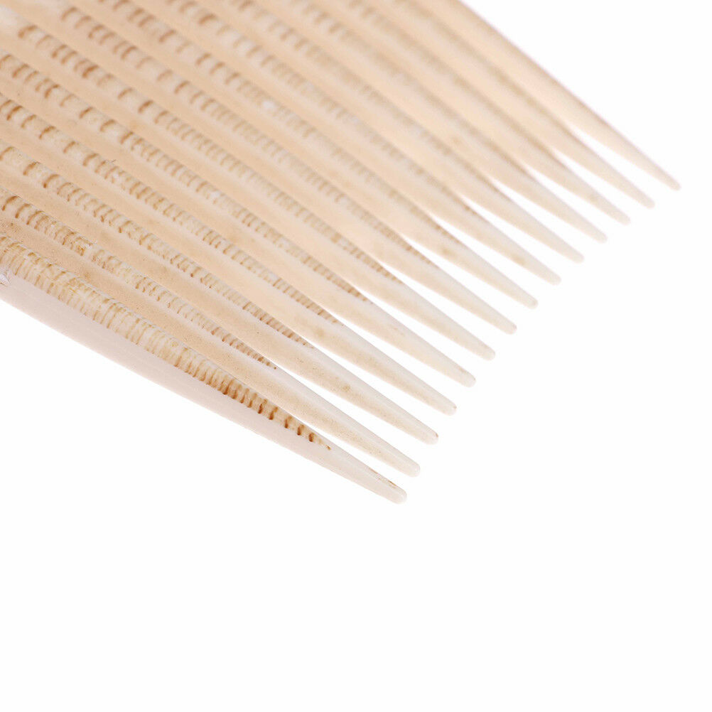 Wooden Wide Tooth Comb Natural Wood Massage Beauty Hair Care Salon Hairdr.l8
