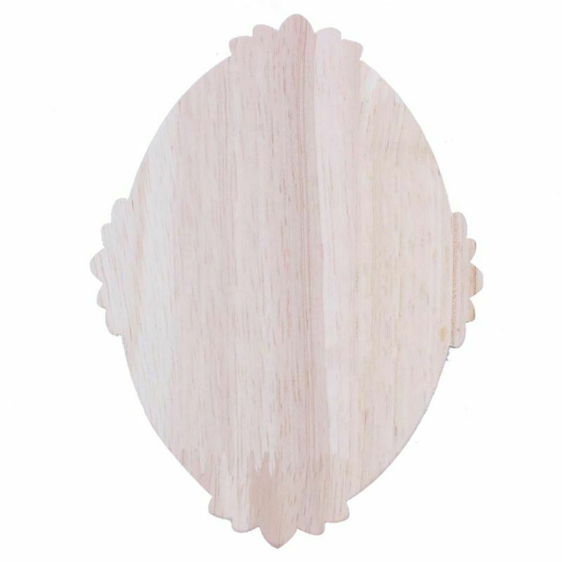 Retro Wood Ornament Applique Carving Ornament for Cabinet Door Furniture DecorD1