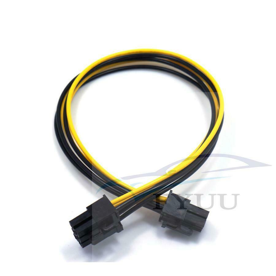DIY Power Cable PCI-E PCI Express 6P Male to 6Pin Male Graphics Video Card 10pc