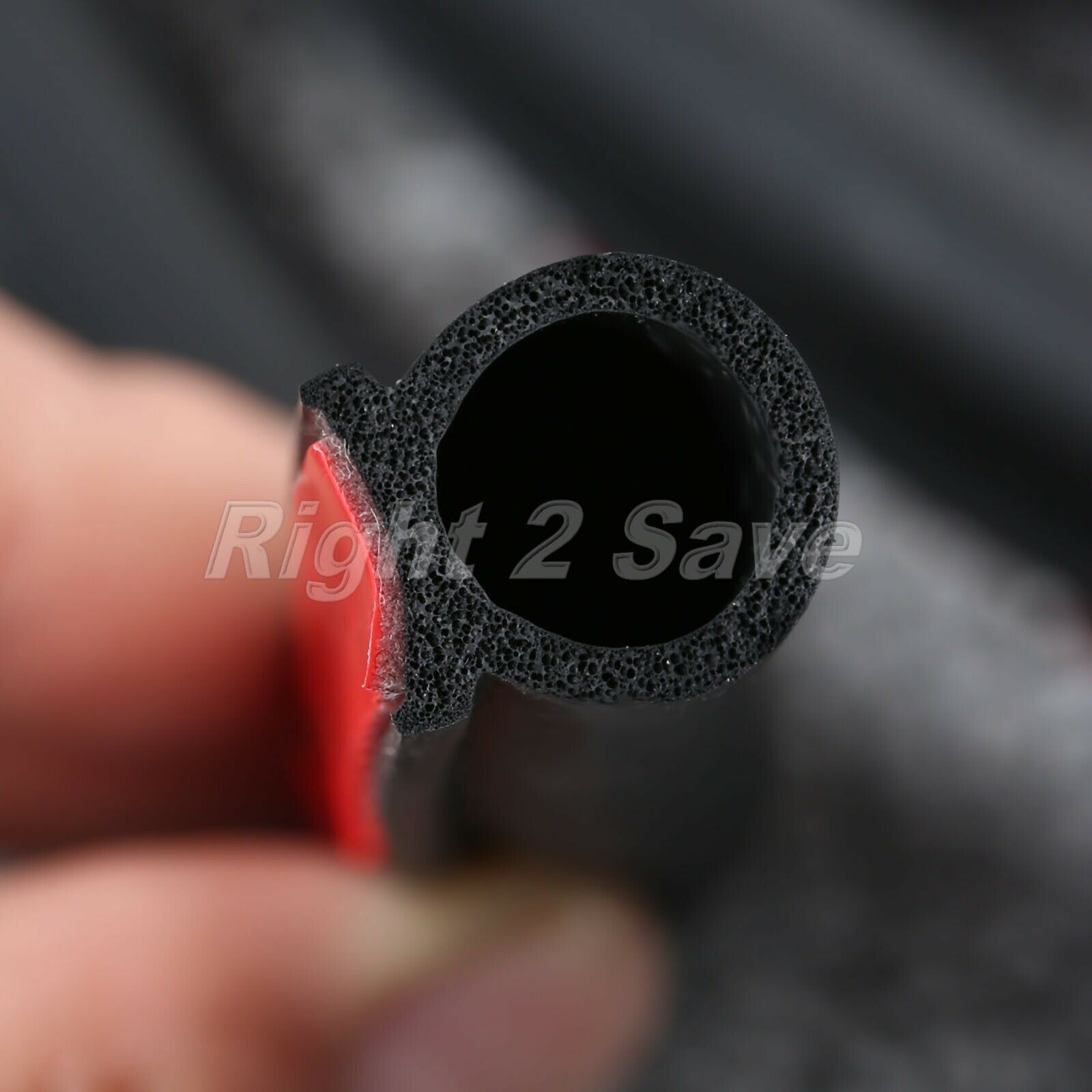 26Ft 8M Car Truck Door Big D-shape Rubber Sealing Weather Strip Hollow Universal