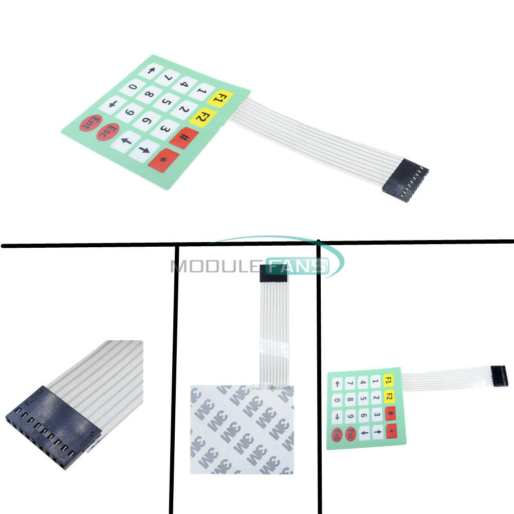 5PCS 4x5 Matrix Array Membrane 4*5 Keys Switch Keypad Keyboard for Arduino