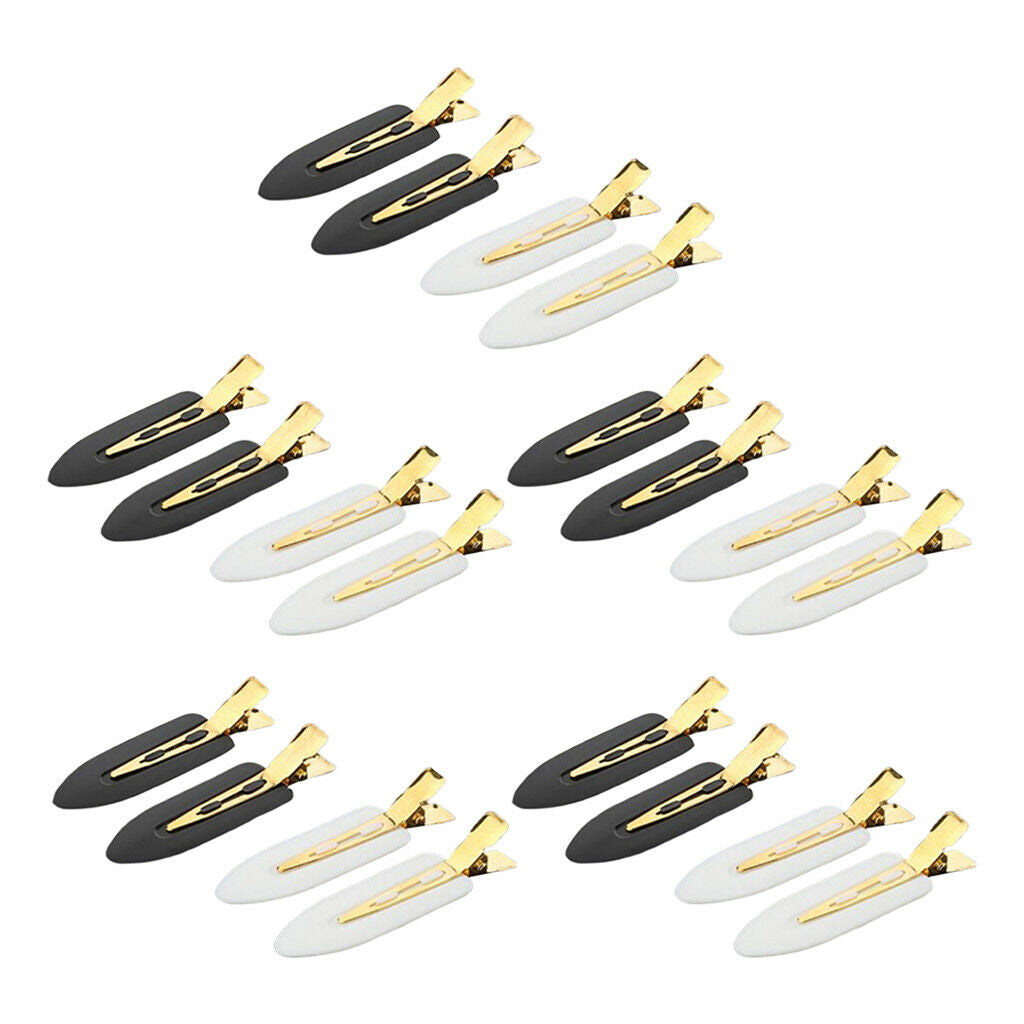 20x No Bend Hair Clips No Crease Hairclips Barrette Girls Waves Clamps