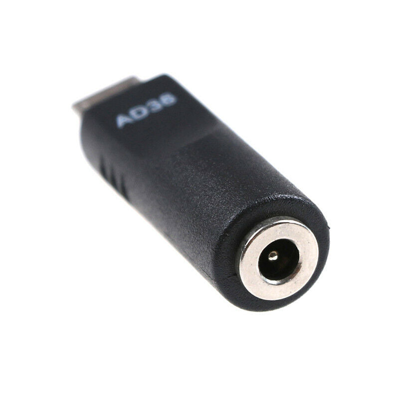 2x 3.5mm*1.1mm Female To Micro USB 5 Pin Male DC  Converter Charger Adap&.l8