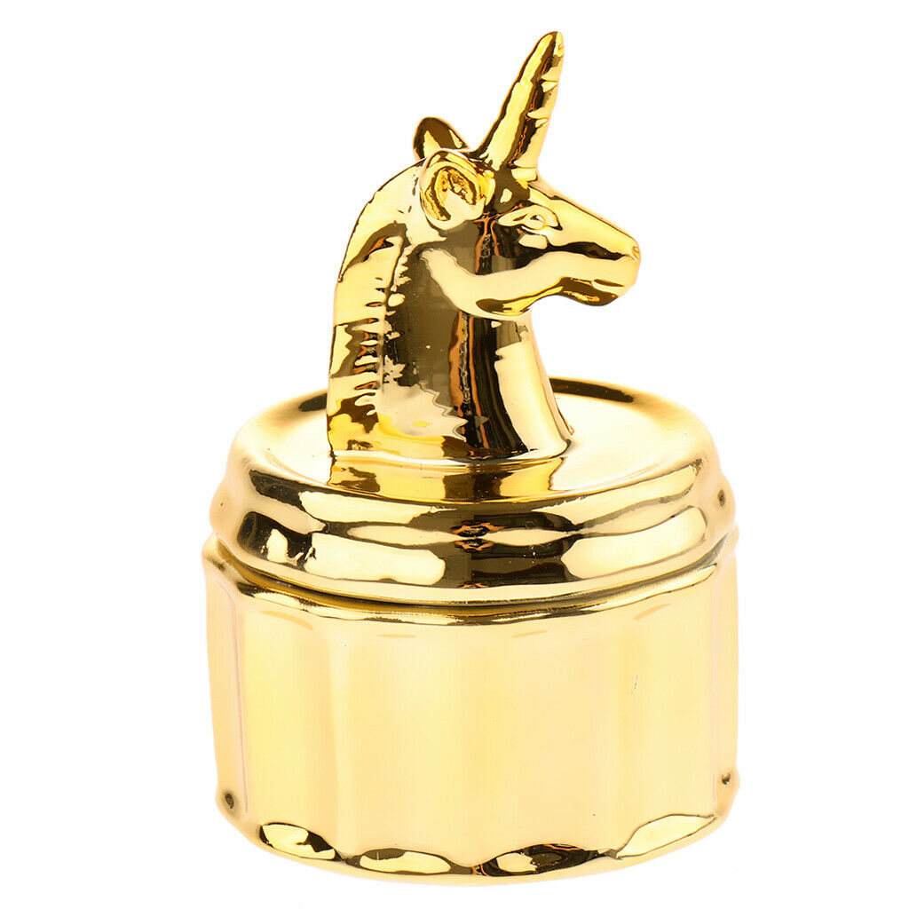 Unicorn Earrings Storage Case Jewelry Organizer Box Showcase for Women Girls
