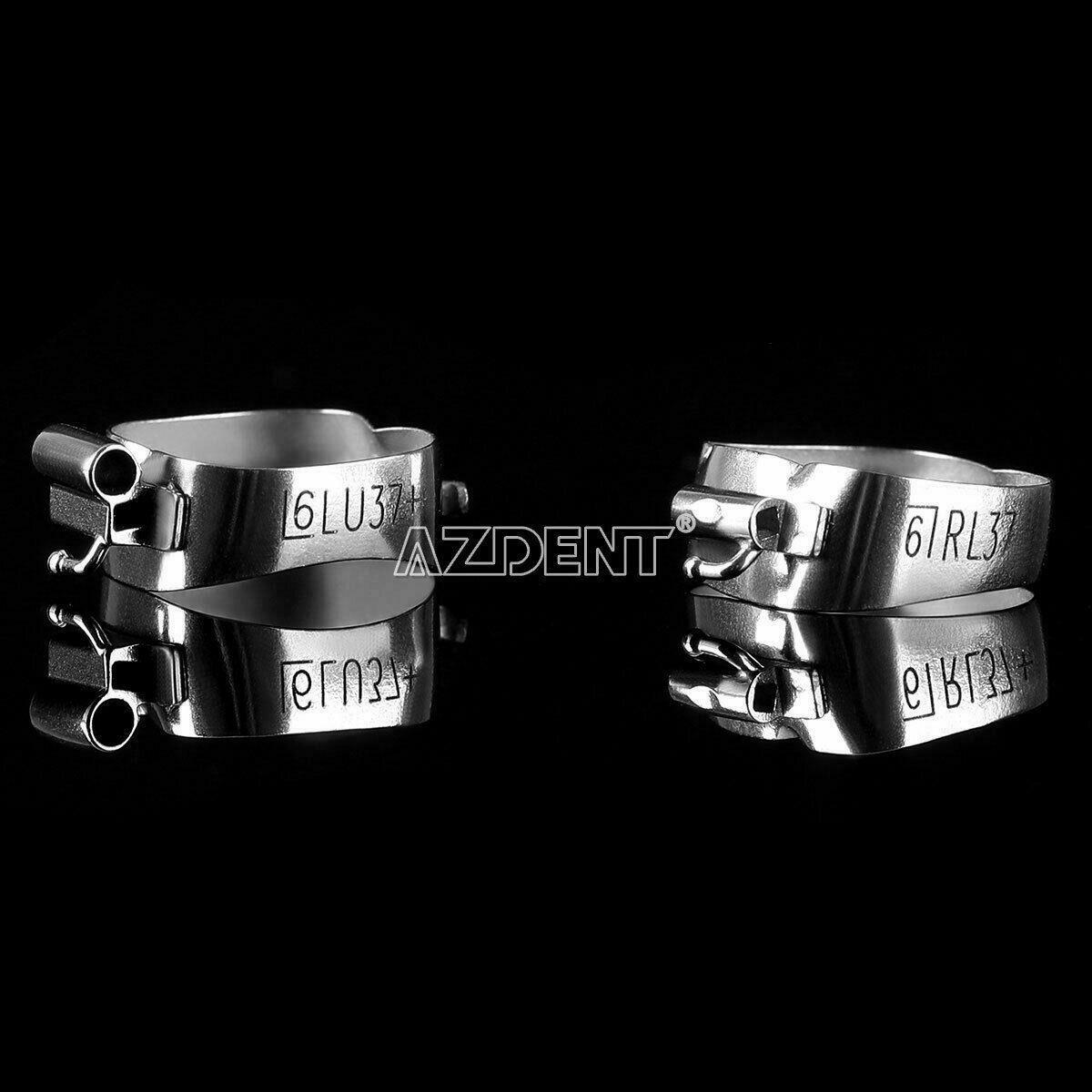 Dental Ortho1st Molar Bands Double Buccal Tubes 1st Molar U2L1 Non-Conv Roth.022