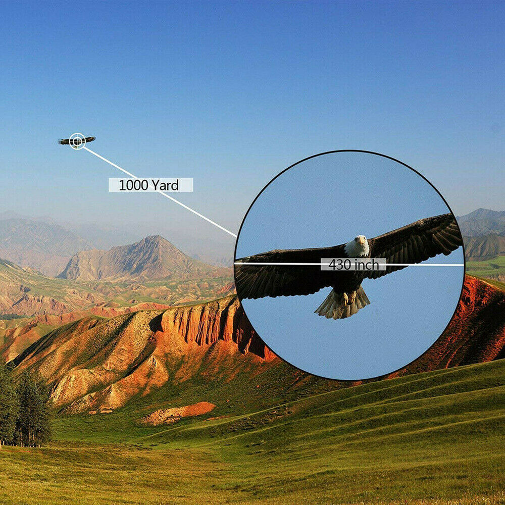 40X60 Portable Zoom Monocular Telescope HD Night Vision Outdoor Hunting Camping
