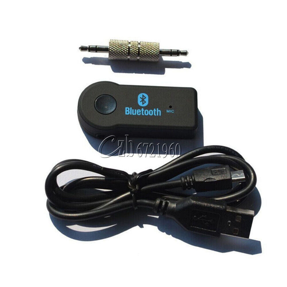 Wireless Bluetooth V3.0 Stereo Audio Music Receiver Handsfree Car AUX 3.5mm New