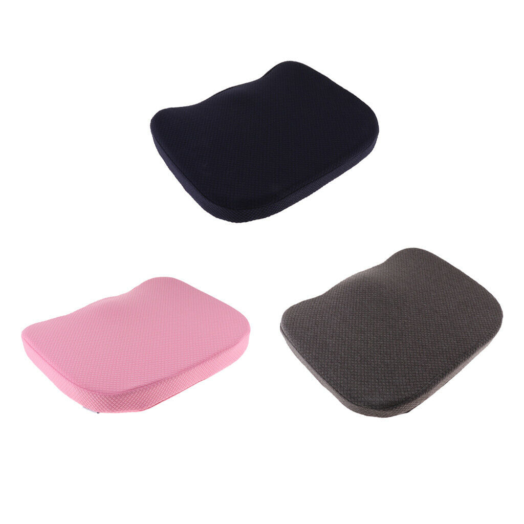 Comfort Chair Pad seat cushion with Zippered Cover for office chair Car Pink