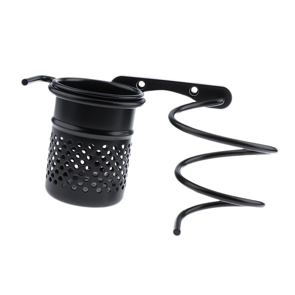 Hair Dryer Stand Storage Organizer Rack Holder Hanger Wall Mounted Bathroom