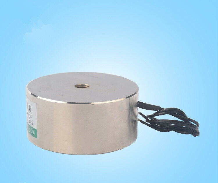 P65X30 24V DC 80kg Electric Lifting Magnet Electromagnet Solenoid Lift Holding