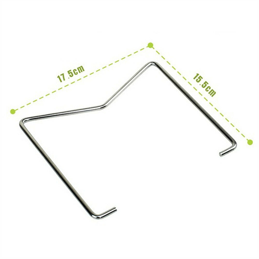 304 Stainless Steel Pot Lid Rack Pan&Cutting Board Holder Organizer for Kitchen