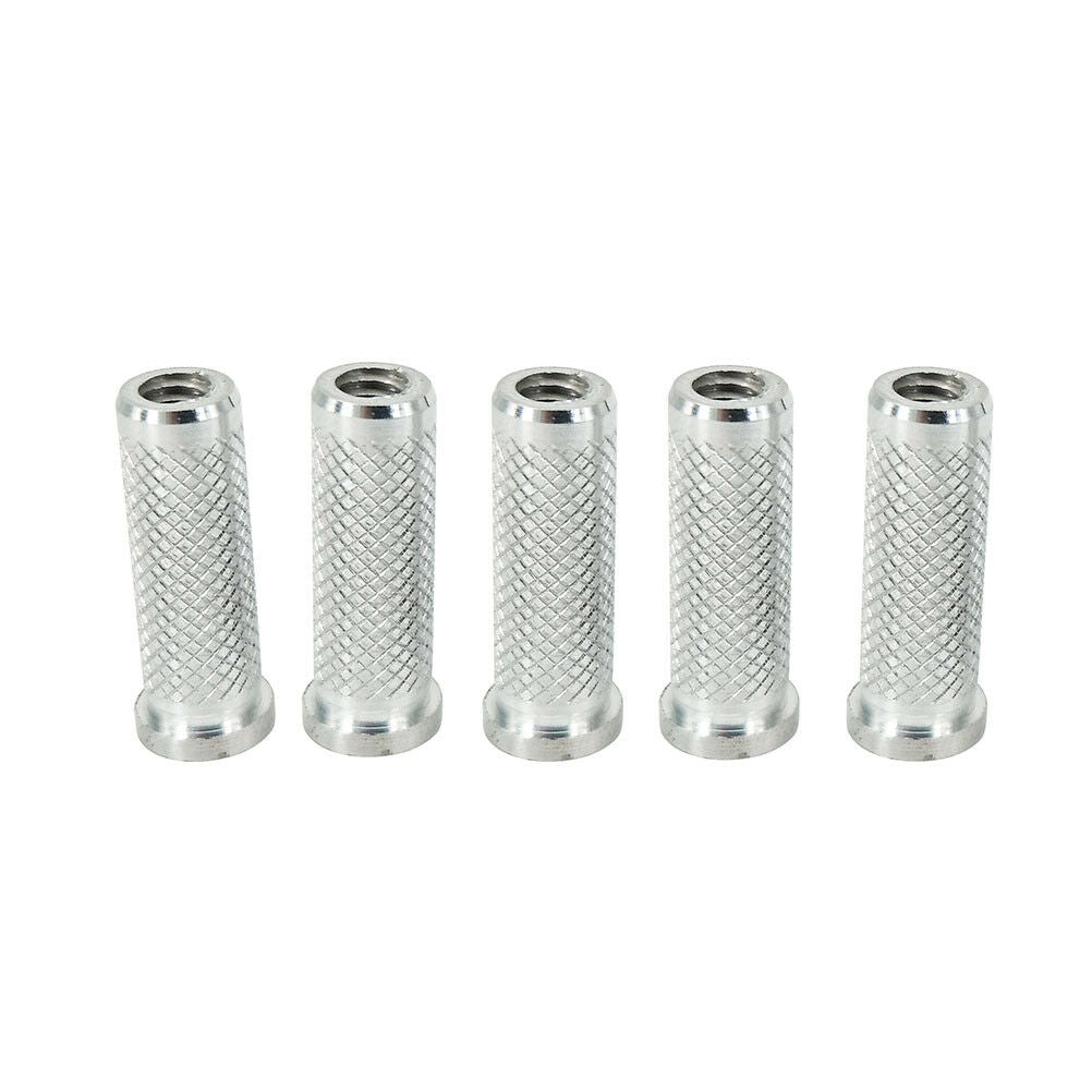 12PCS Aluminum Arrow 6.2mm Inserts Base for  Archery Arrows Practice .l8