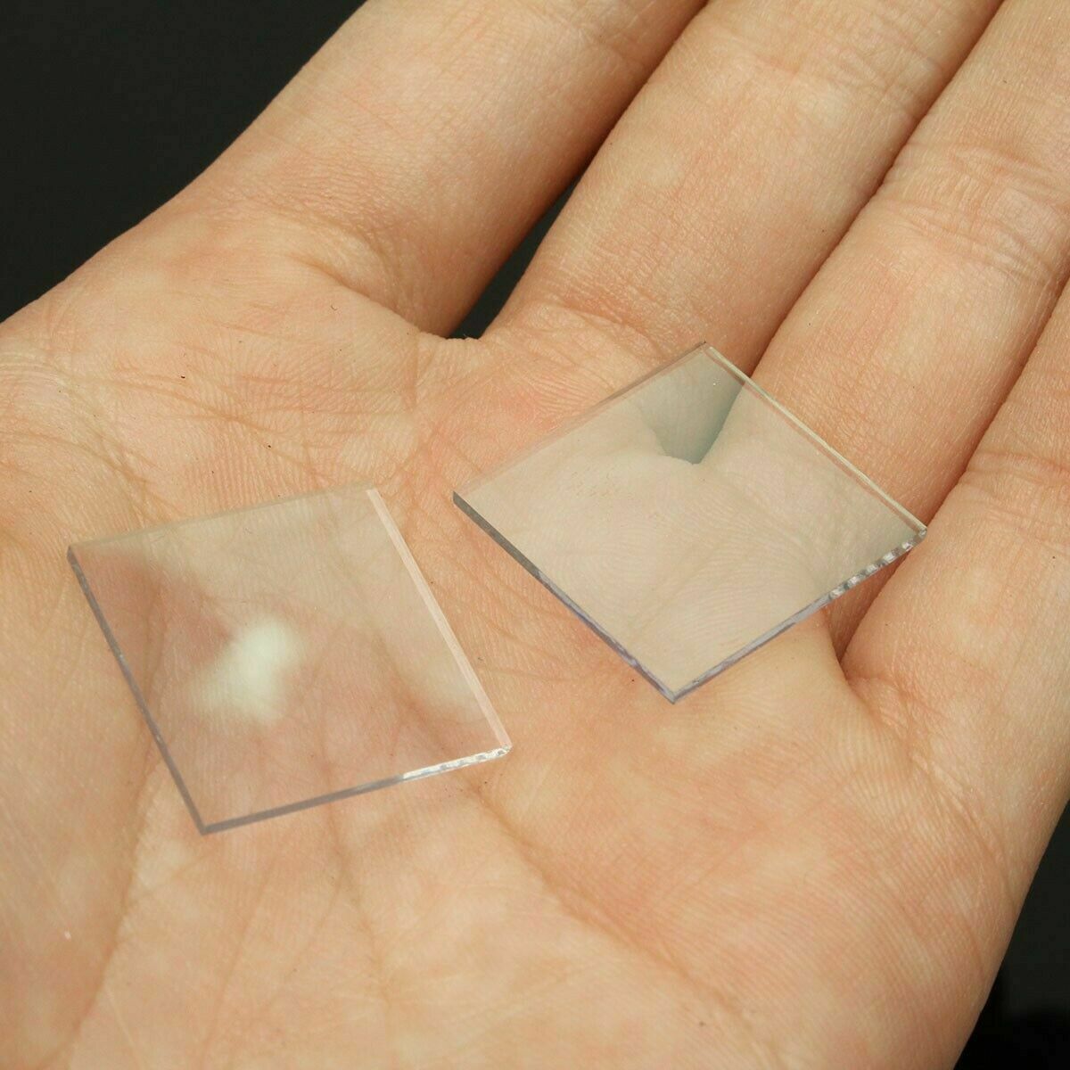 Transparent Conductive Indium Tin Oxide ITO Glass 6ohm/sq 20x20x1.1mm 5pcs