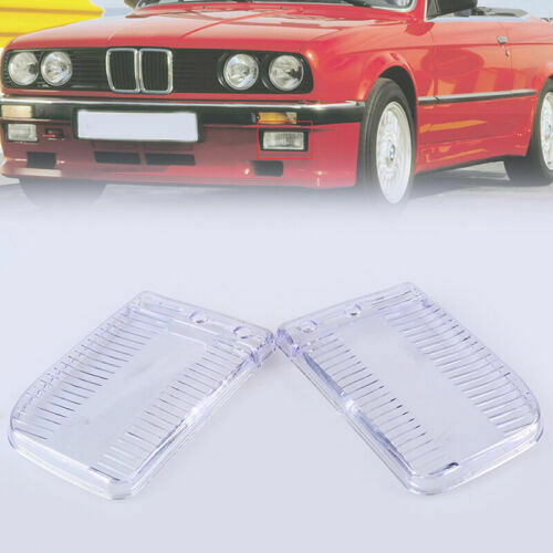 Pair Left&Right Side Fog Light Lower Bumper Clear Lamp ForÂ BMW E30 1984-1991