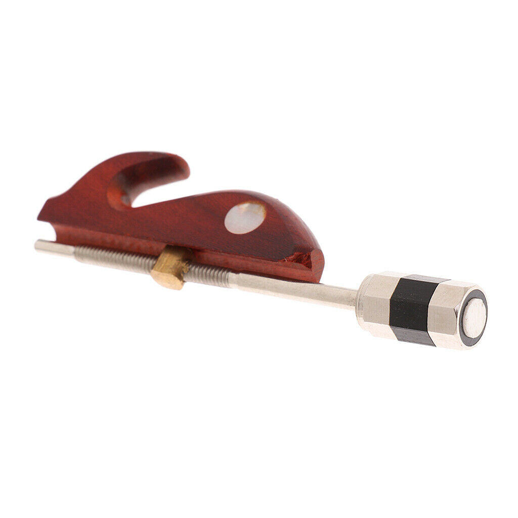 1 Piece Chinese Erhu Bow for Violin Red Sandalwood Handle Spare Part for Bass