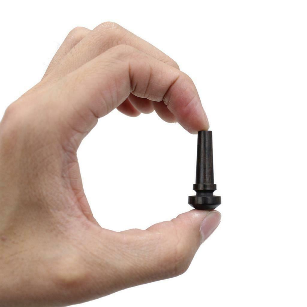 3 Pieces Black Ebony Tail Nails DIY for 4/4 3/4 Violin