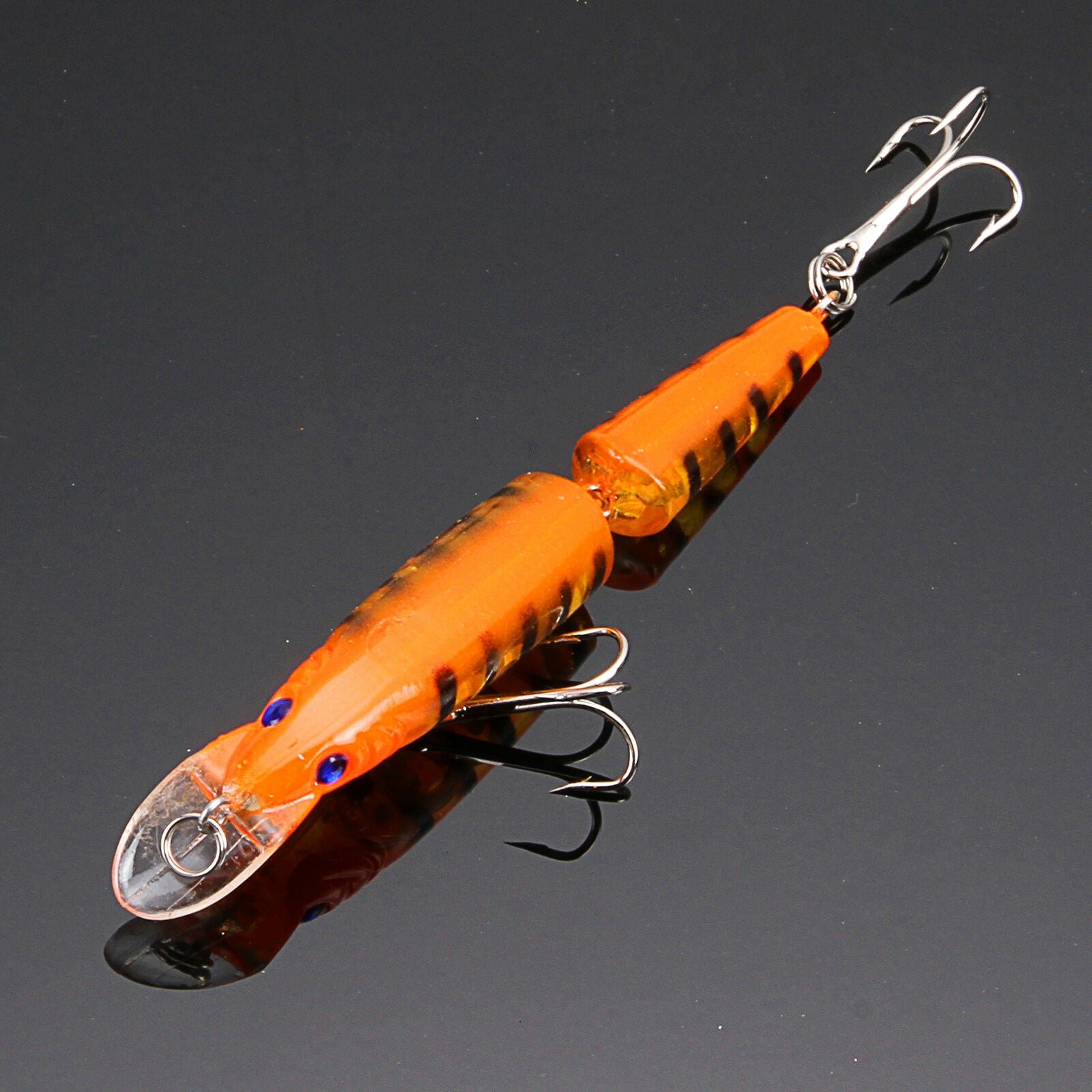 Lots 5pc 10.5cm Fishing Lures Bait Simulate Hard Bait Fishing Trackle & #6 Hook