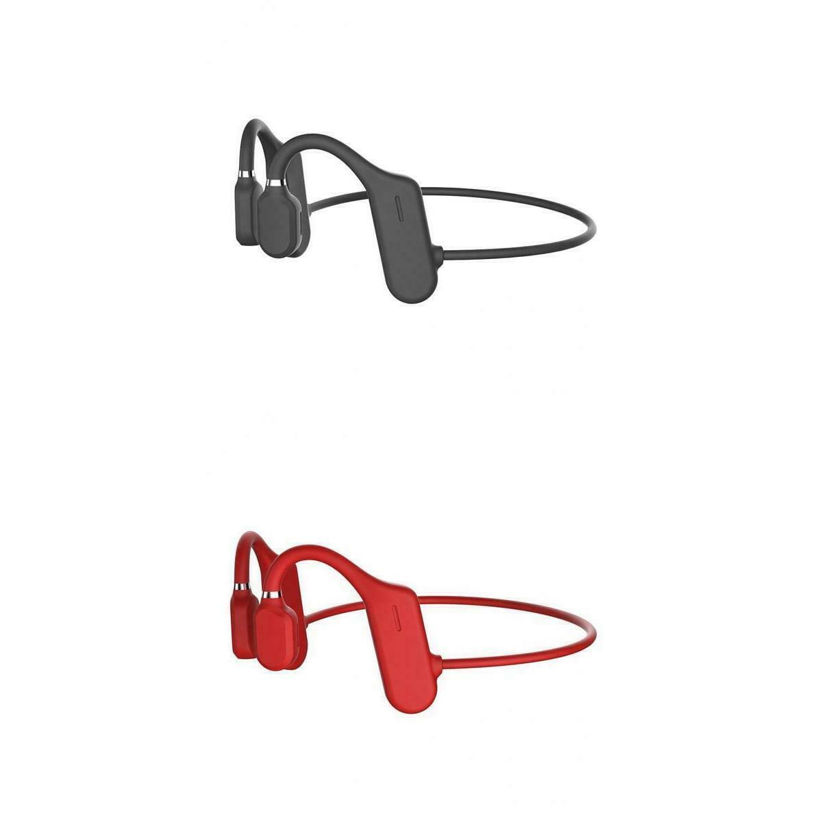 2 Bone Conduction Headphones Bluetooth 5.0 Sports Open Ear Wireless Headset