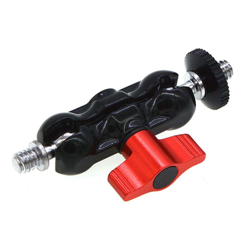 Ball Head Super Clamp Mounting Arm With 1/4 "-20 And 3/8 Thread