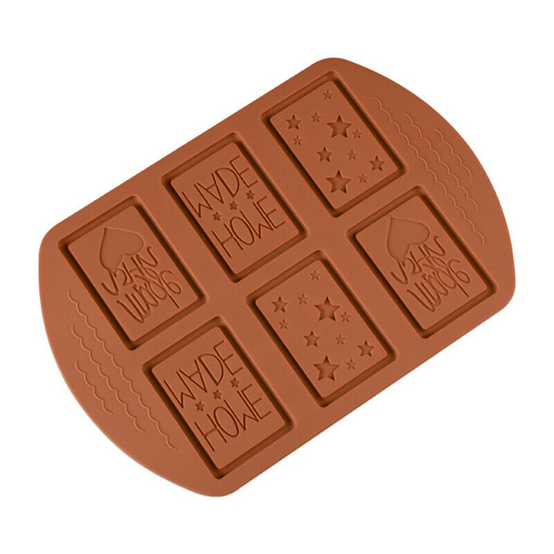 Silicone Chocolate Baking Mold Creative Handmade Multi-Pattern Kitchen Bi.l8