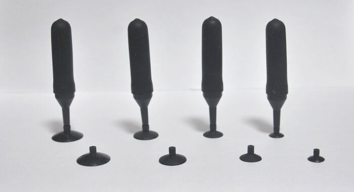 New Lens Sucker a suction pen with 4 heads (10mm 13mm 16mm 20mm caliber)