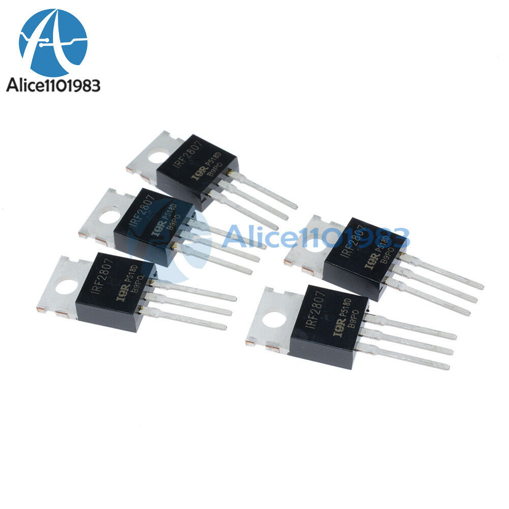 5PCS IFR2807 IRF2807PBF MOSFET N-CH 75V 82A TO-220 NEW
