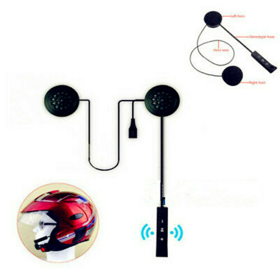 Helmet Headset Bluetooth Anti-interference Motorcycle Interphone Hi-fi Earphone