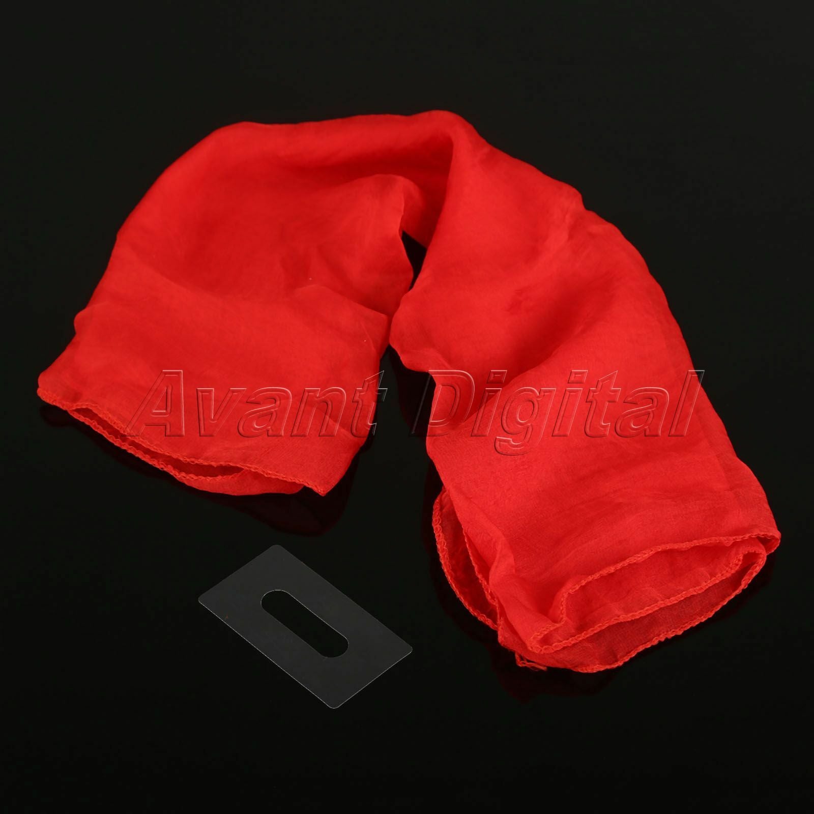 Magic Tricks Scarf Through Phone Close Up Magie Funny Silk Trick for Magician