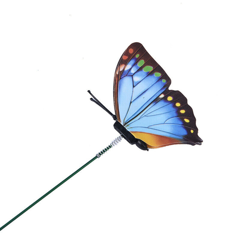 5Pcs Butterflies Garden Colorful Butterfly Stakes Outdoor Flower Pots Dec.l8