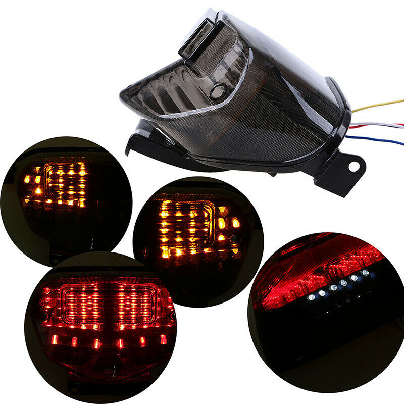 Taillight Brake Turn Signals Lamp Rear Indicators For Suzuki GSXR 750 2000-2003