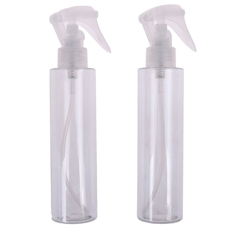 2Pcs 150ml plastic bottle watering spray kettle transparent small spray bot^CH