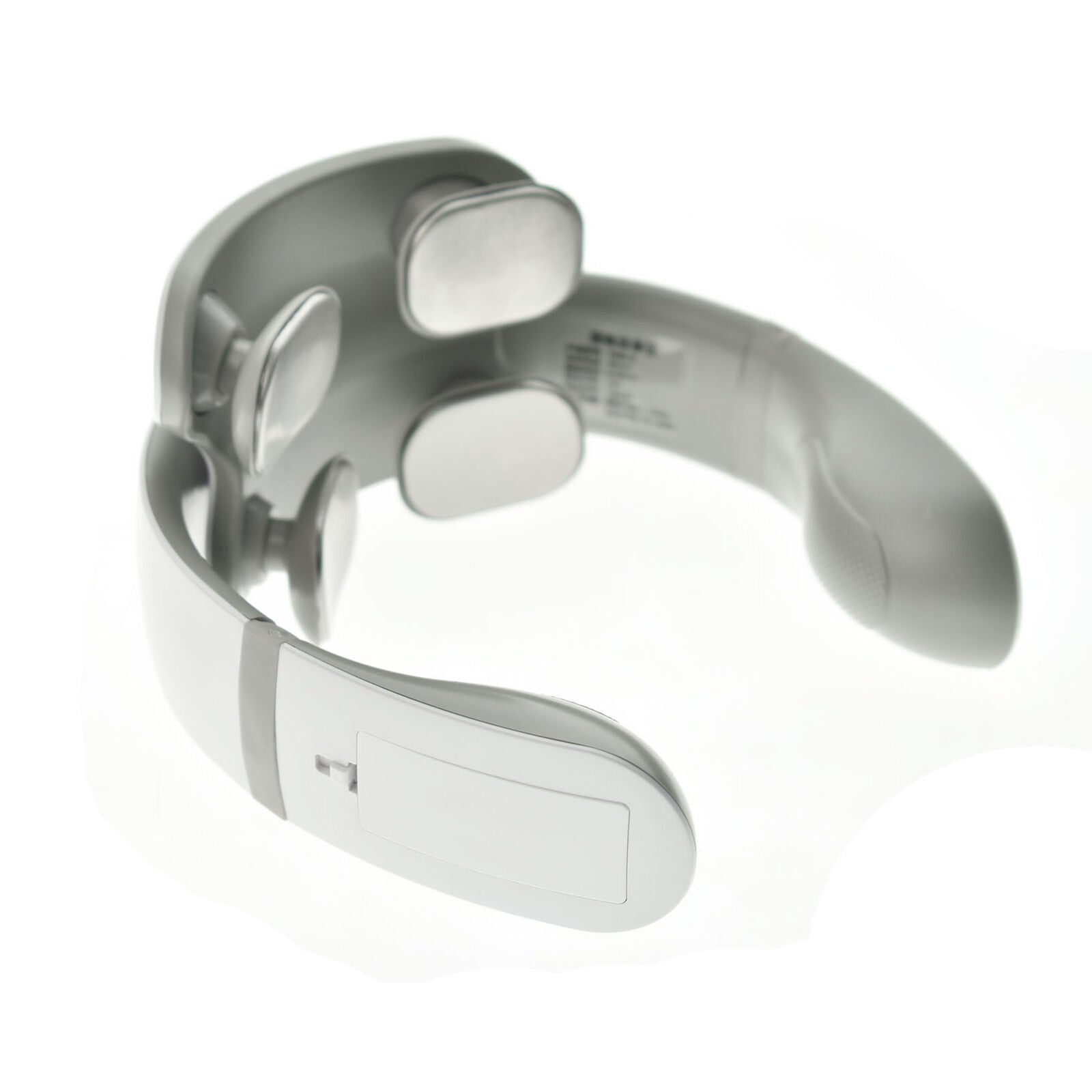 Smart pulse heated shoulder for cordless 4D neck massager