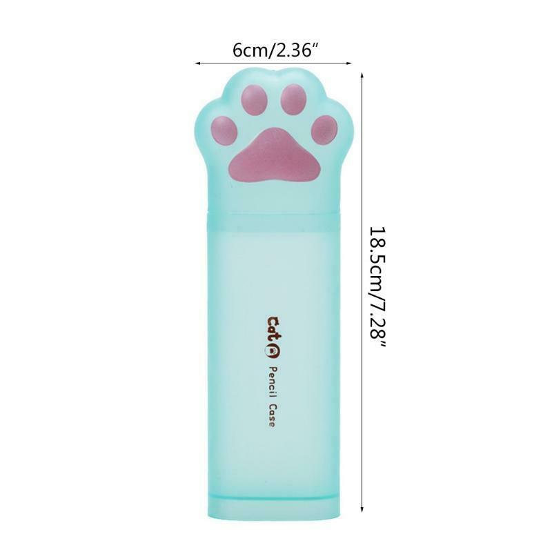 Large Capacity Pencil Case Paint Brush Holder Case Desk Standing Pen Holder