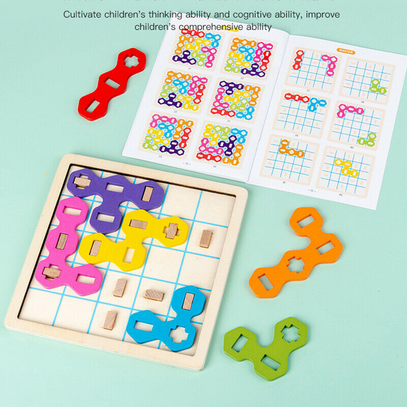 Jigsaw Children Educational Toys Logic Thinking Development Candy Shape Puzzle