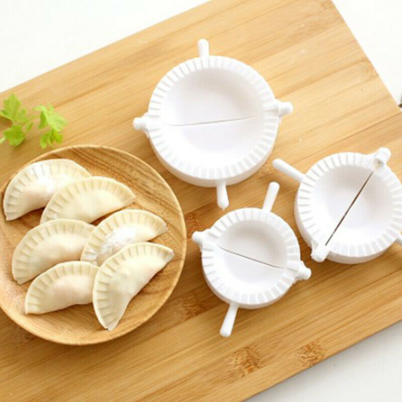Dumpling Molds Plastic Dough Press Dumpling Mold Chinese Food Jiaozi Mak.l8