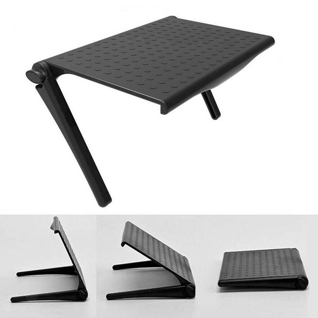 2x TV Top Shelf Adjustable Screen Computer TV Top Storage Bracket for Office