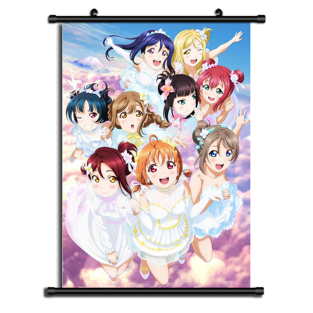 Love Live Anime Wall Art Home Decoration Scroll Poster