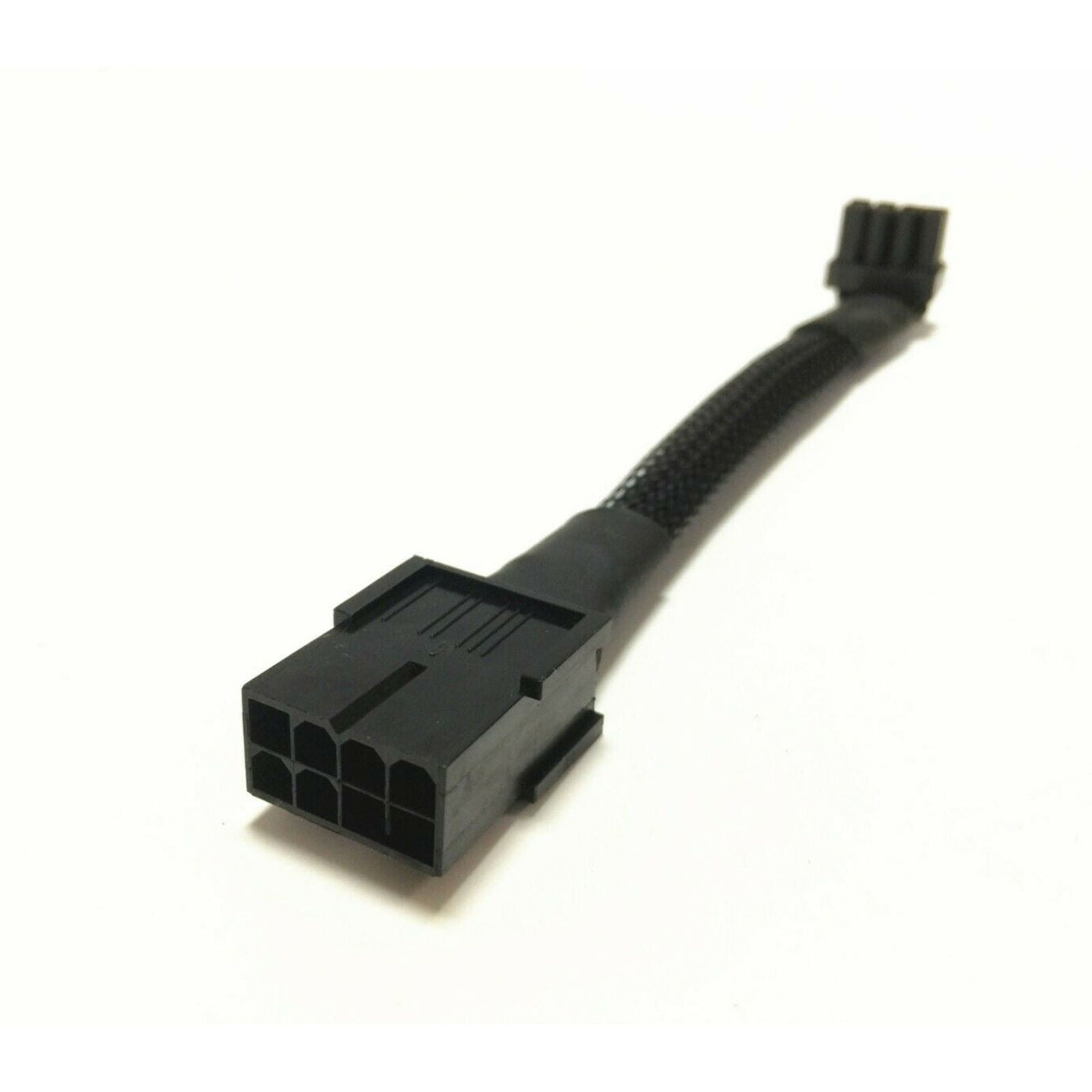 Low Profile 90 Degree 8pin Female to 8-pin male PCI-E GPU Power extension Cable