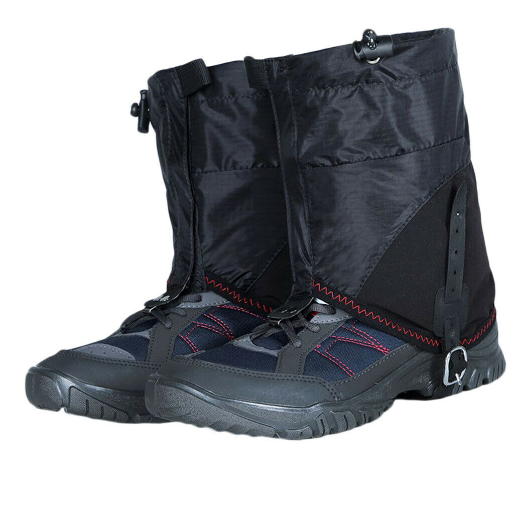 Adjustable Outdoor Waterproof Walking Ankle Gaiters for Hiking Climbing Hunting