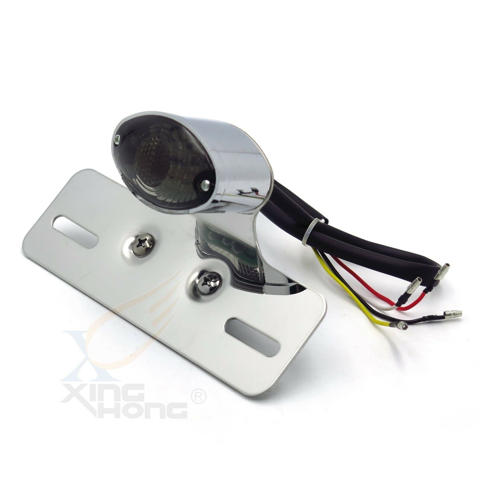 Dirt Bike Motorcycle LED Rear Fender Brake License Plate Tail Light Off Road 12V