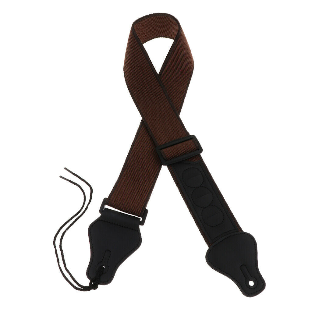 Novelty Guitar Strap Belt+Picks Holder Bag for Guitars Bass Mandolin Banjo