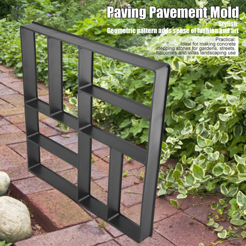 40cm Path Maker Driveway Paving Pavement Mold Patio Concrete Grid Stone Path